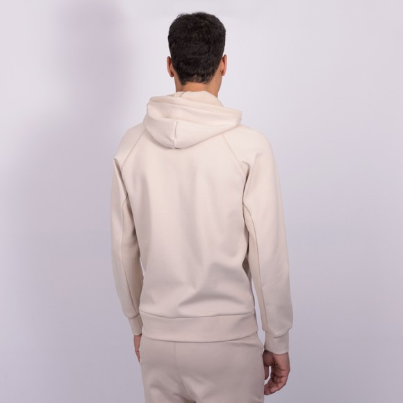 BOSS Mens Off-White Athleisure Soody Rib Hoody main image
