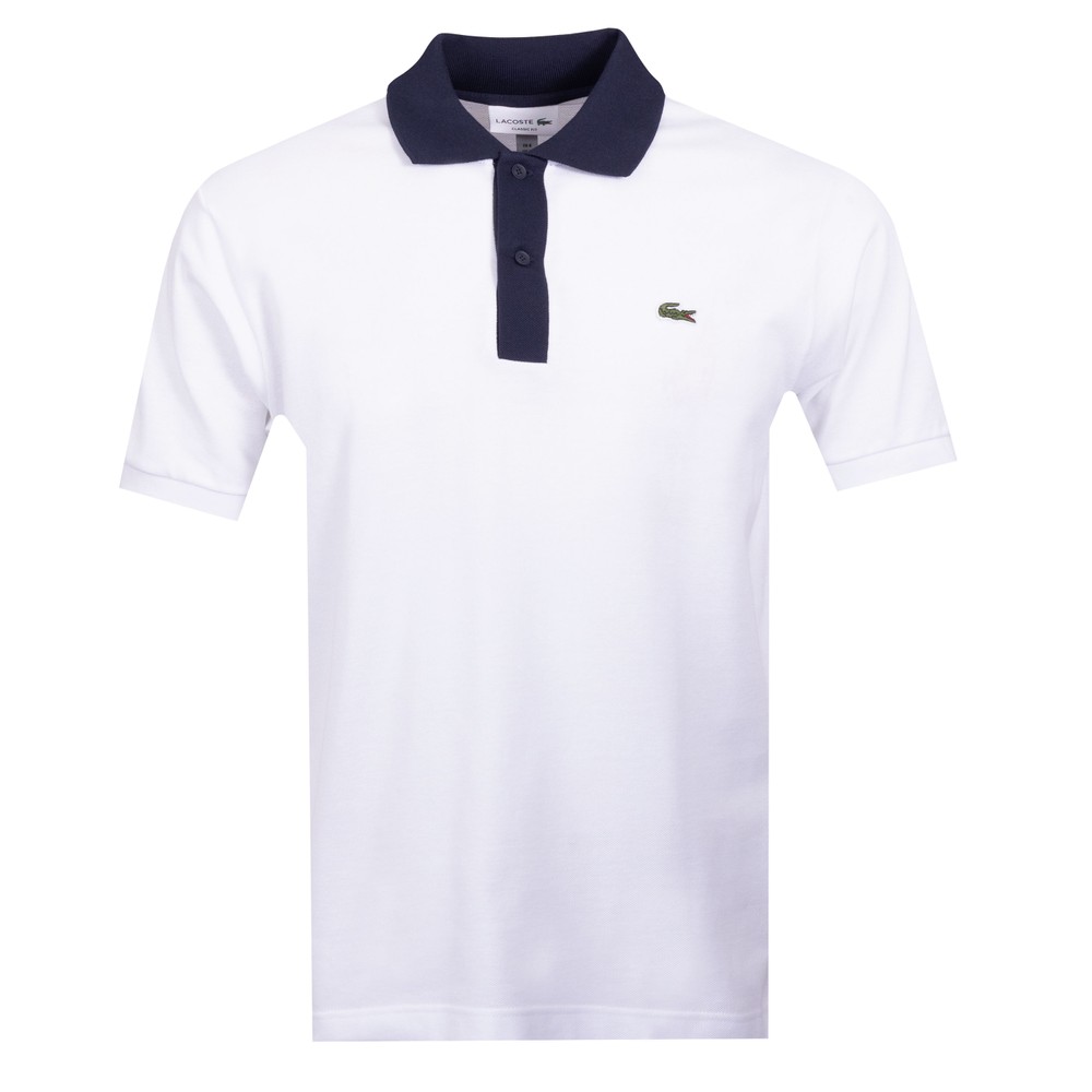Contrast Pique Polo Shirt