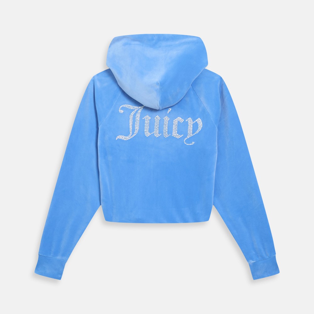 juicy Juicy Couture Madison Velour Zip Hoody | Oxygen Clothing
