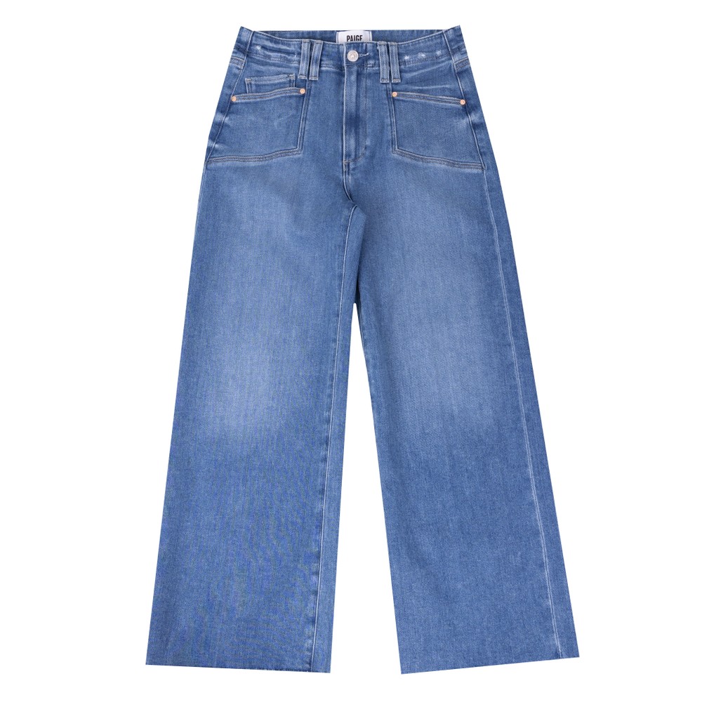 Anessa Ankle Wide Leg Set In Pocket Jean