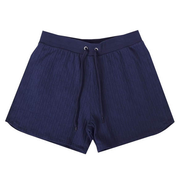 Moschino Mens Blue Embossed M Jersey Shorts main image