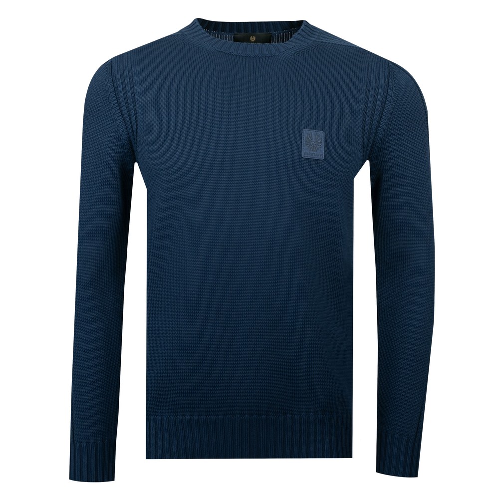 Cotton Watch Crew Neck Jumper