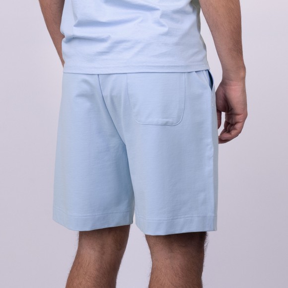 Moschino Mens Blue Tape Pocket Print Shorts #4