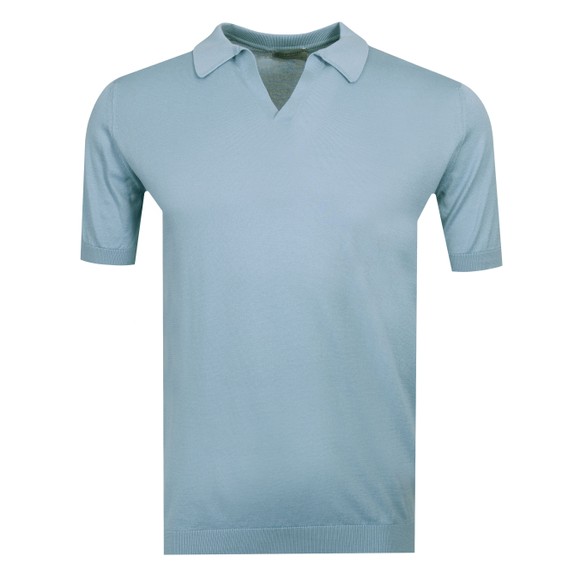 Mens Blue Noah Skipper Collar Shirt SS