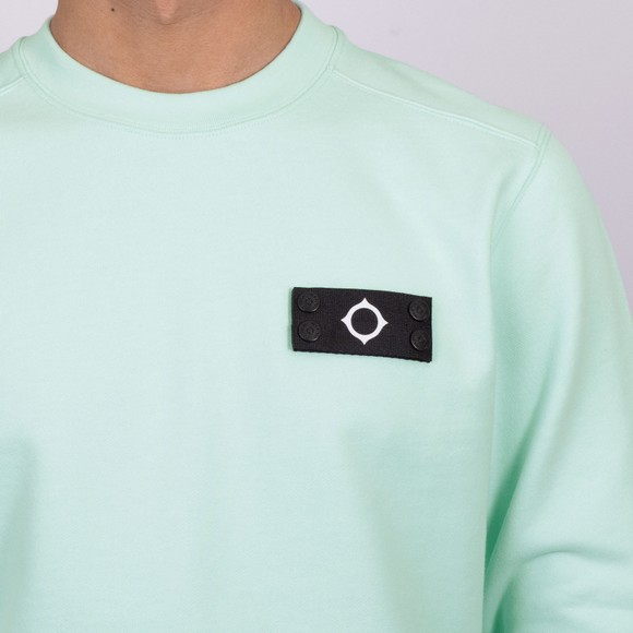 Ma.Strum Mens Blue Neo Crew Sweatshirt main image