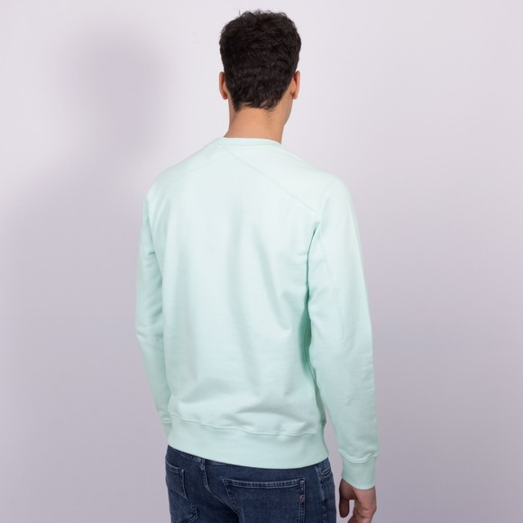 Ma.Strum Mens Blue Neo Crew Sweatshirt main image