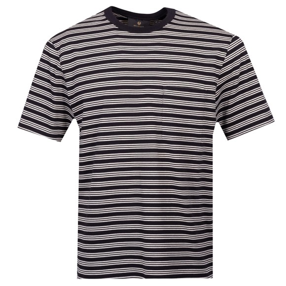 Belstaff Mens Multicoloured Drum Stripe T Shirt main image