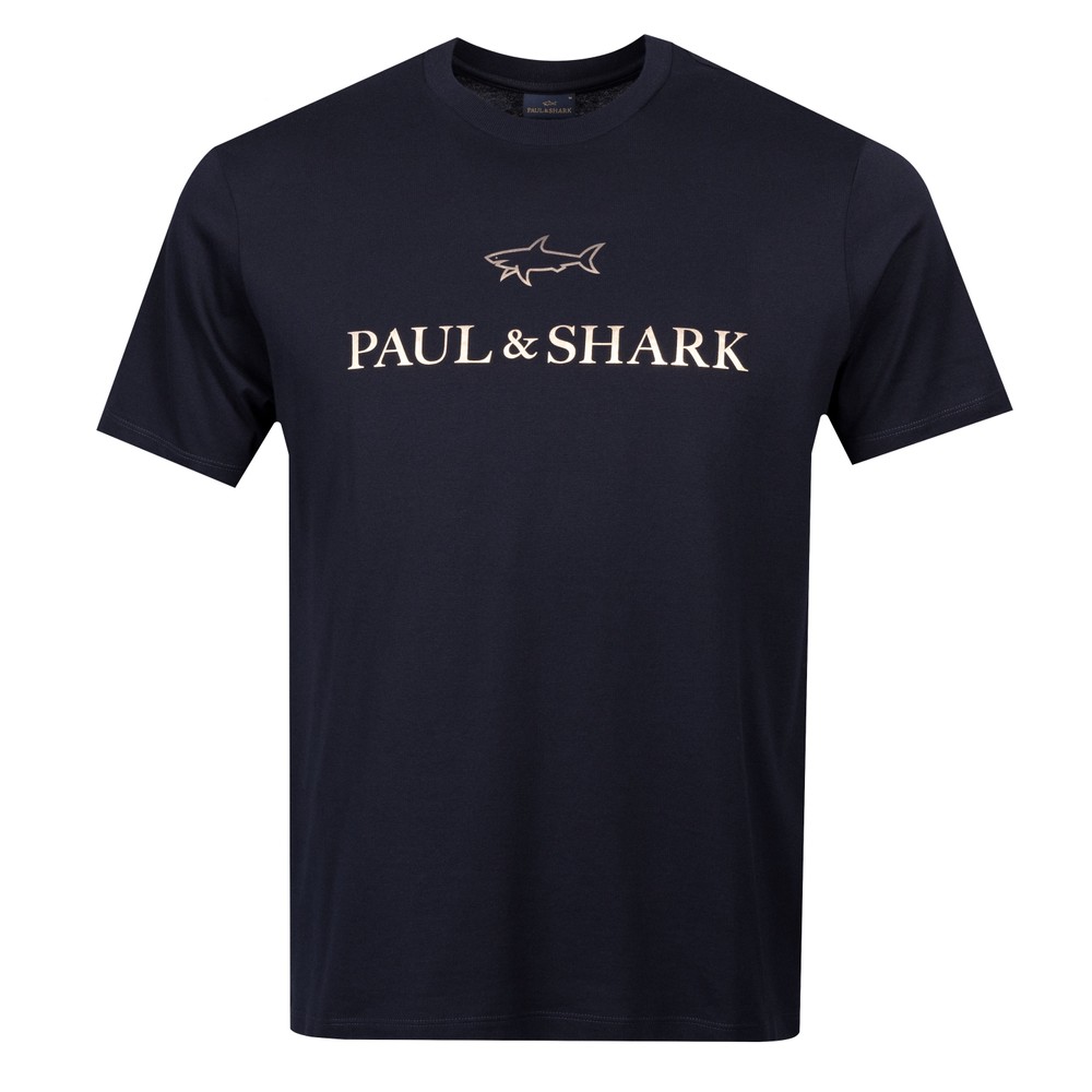 Metallic Large Logo T-Shirt