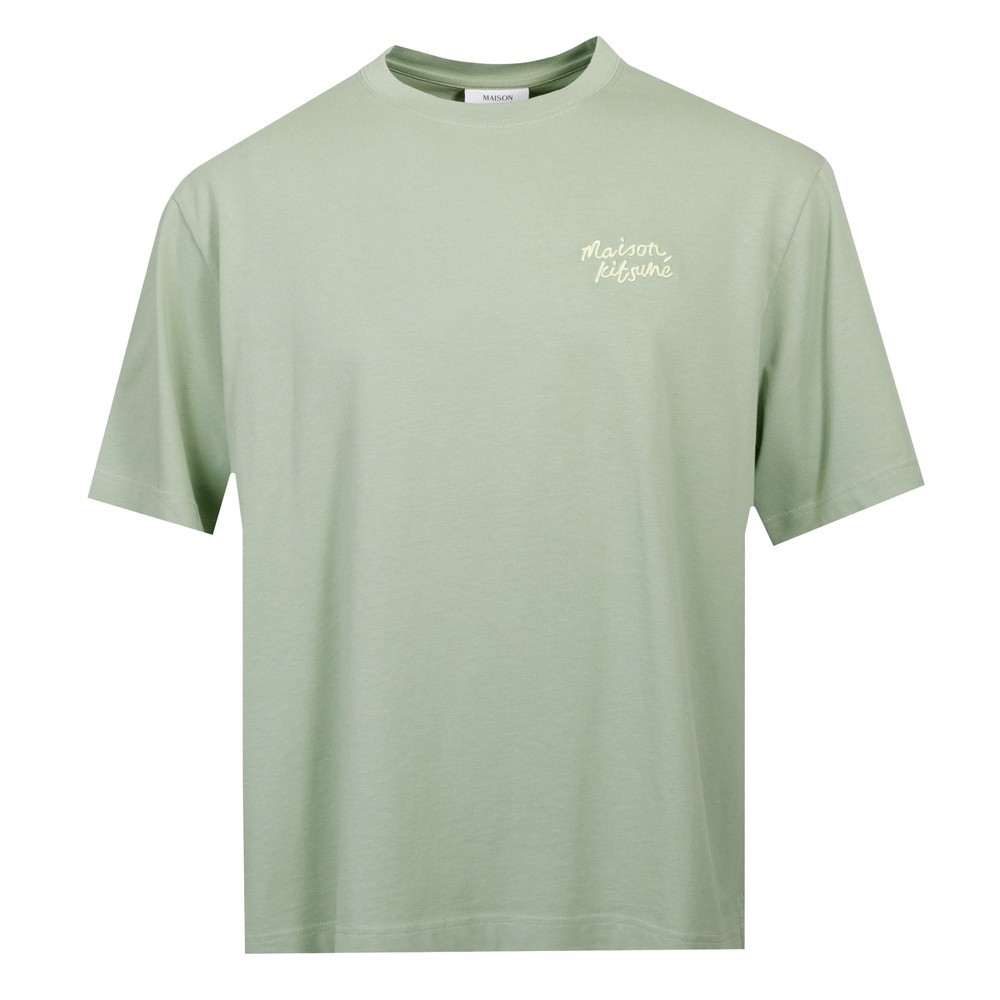 Handwriting Oversize Embroidery T Shirt