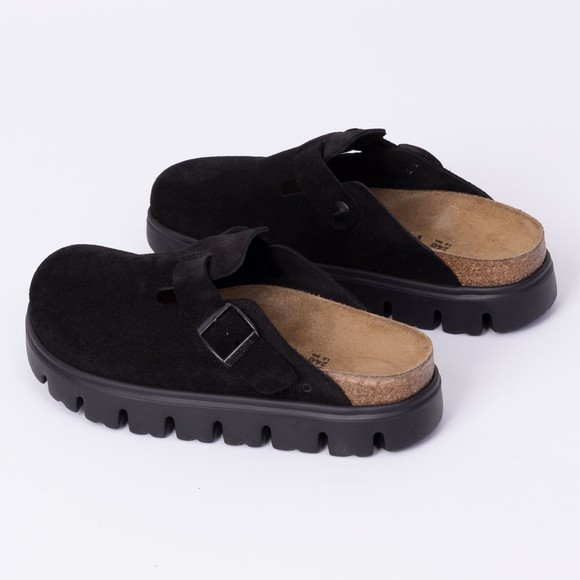 Birkenstock Womens Black Boston Pap Chunky Clog #3