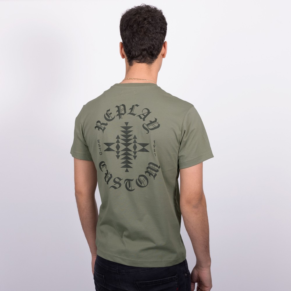Replay Custom Print T-Shirt | Masdings
