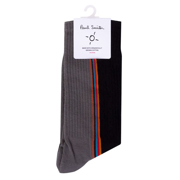 Paul Smith Mens Black Gabin Sport Sock #1