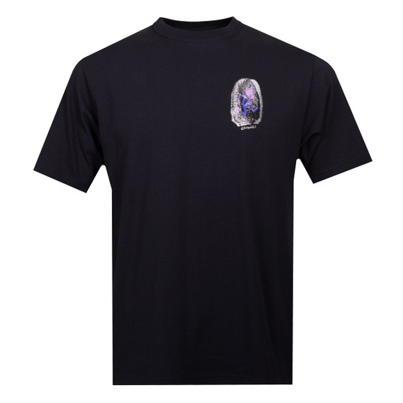 Gramicci Mens Black Thumbprint Tee main image