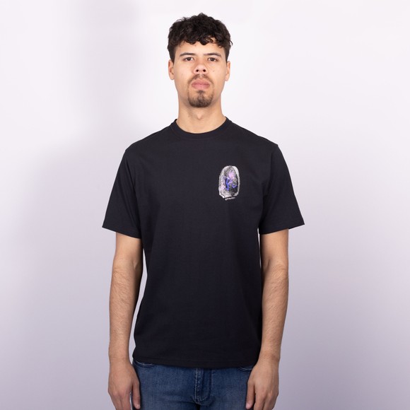 Gramicci Mens Black Thumbprint Tee main image