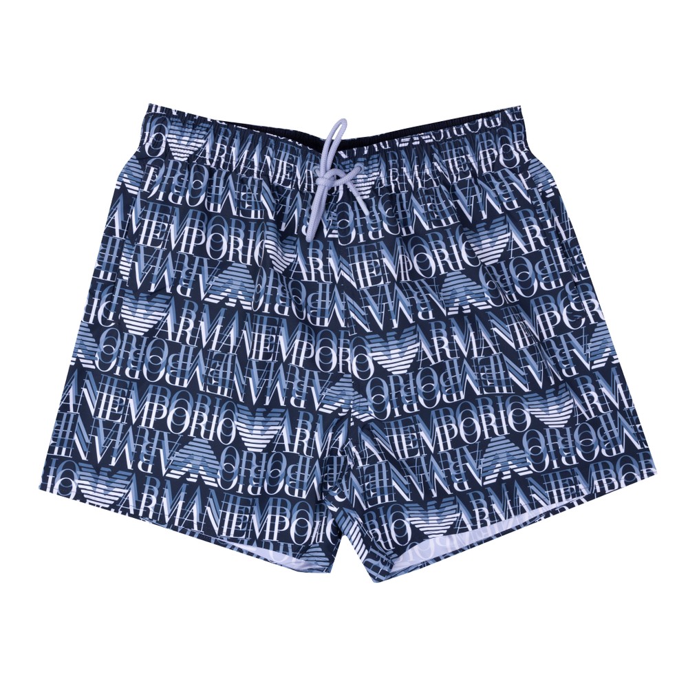 Allover Print Swim Shorts