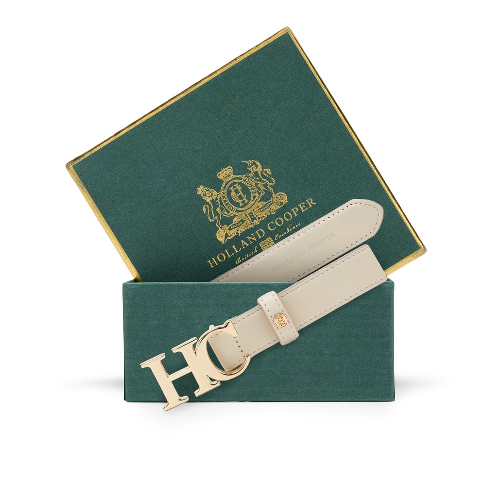 Atelier Slim Logo Belt