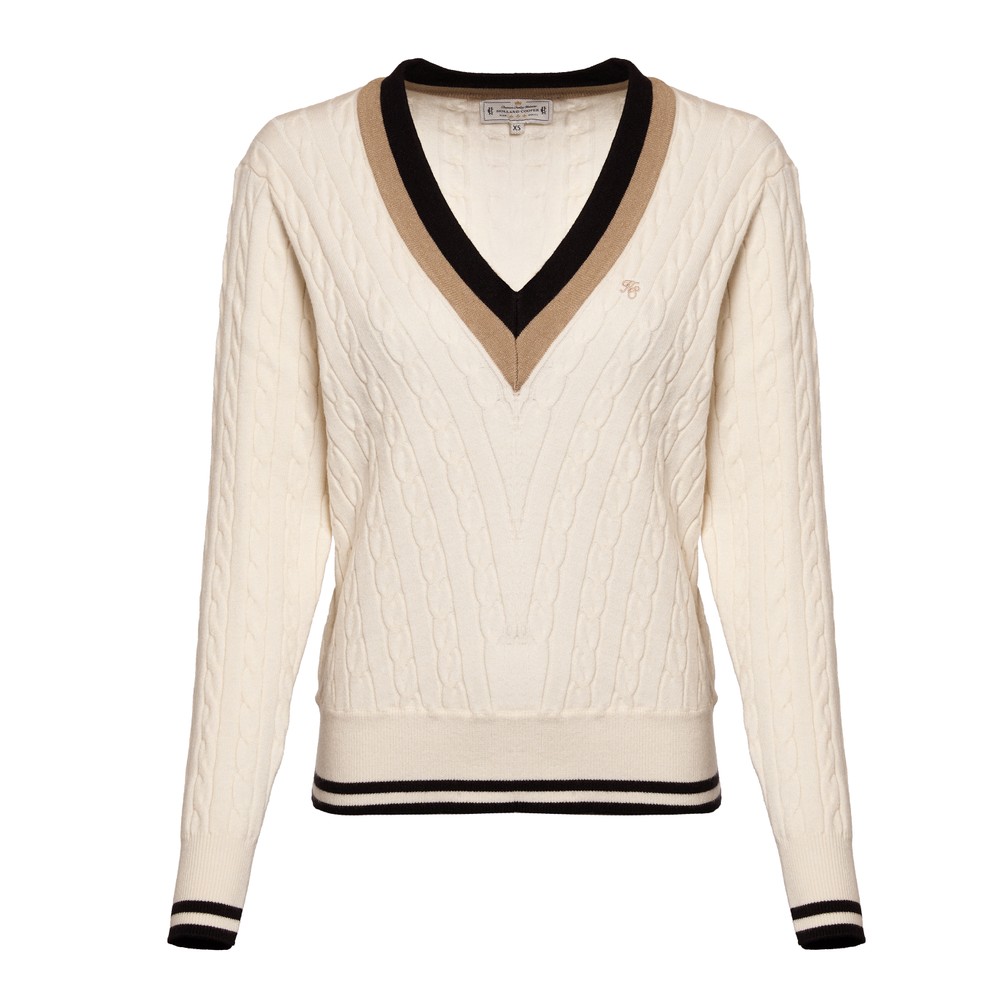 Melissa V Neck Knitted Jumper