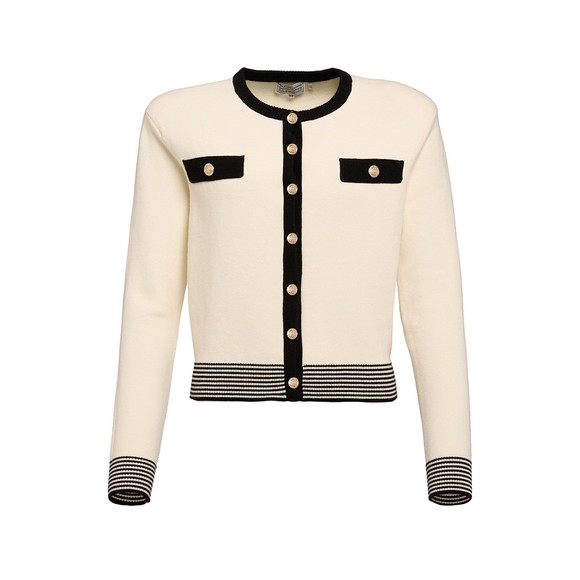 Holland Cooper Womens Off-White Bridget Cardigan  main image