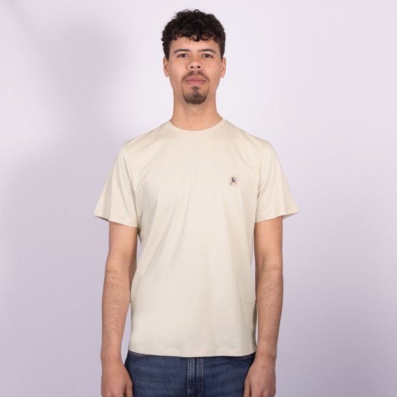 Parajumpers Mens Beige Patch T Shirt main image