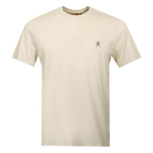 Parajumpers Mens Beige Patch T Shirt main image