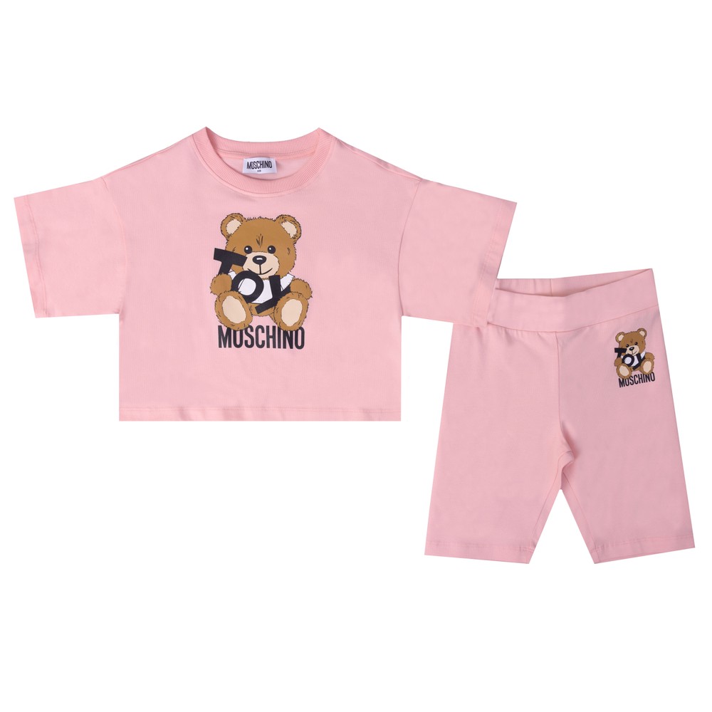 Toy Bear T Shirt & Cycling Short Set