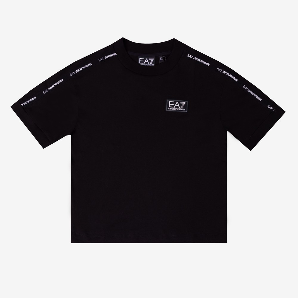 Kids Stitch Logo Tape Jersey T-Shirt