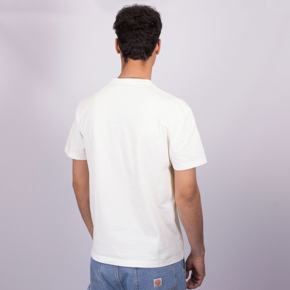 Deus Ex Machina Mens Beige Pill Logo T Shirt main image