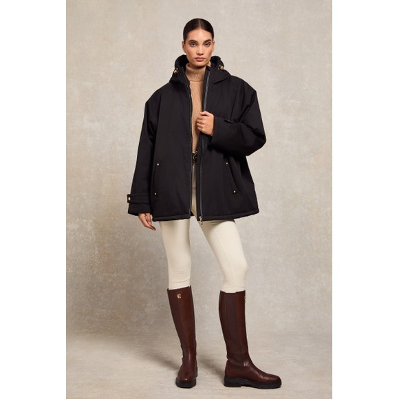 Holland Cooper Womens Black One Size Waterproof Jacket main image