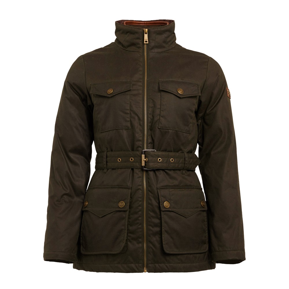 Belted Waxed Jacket