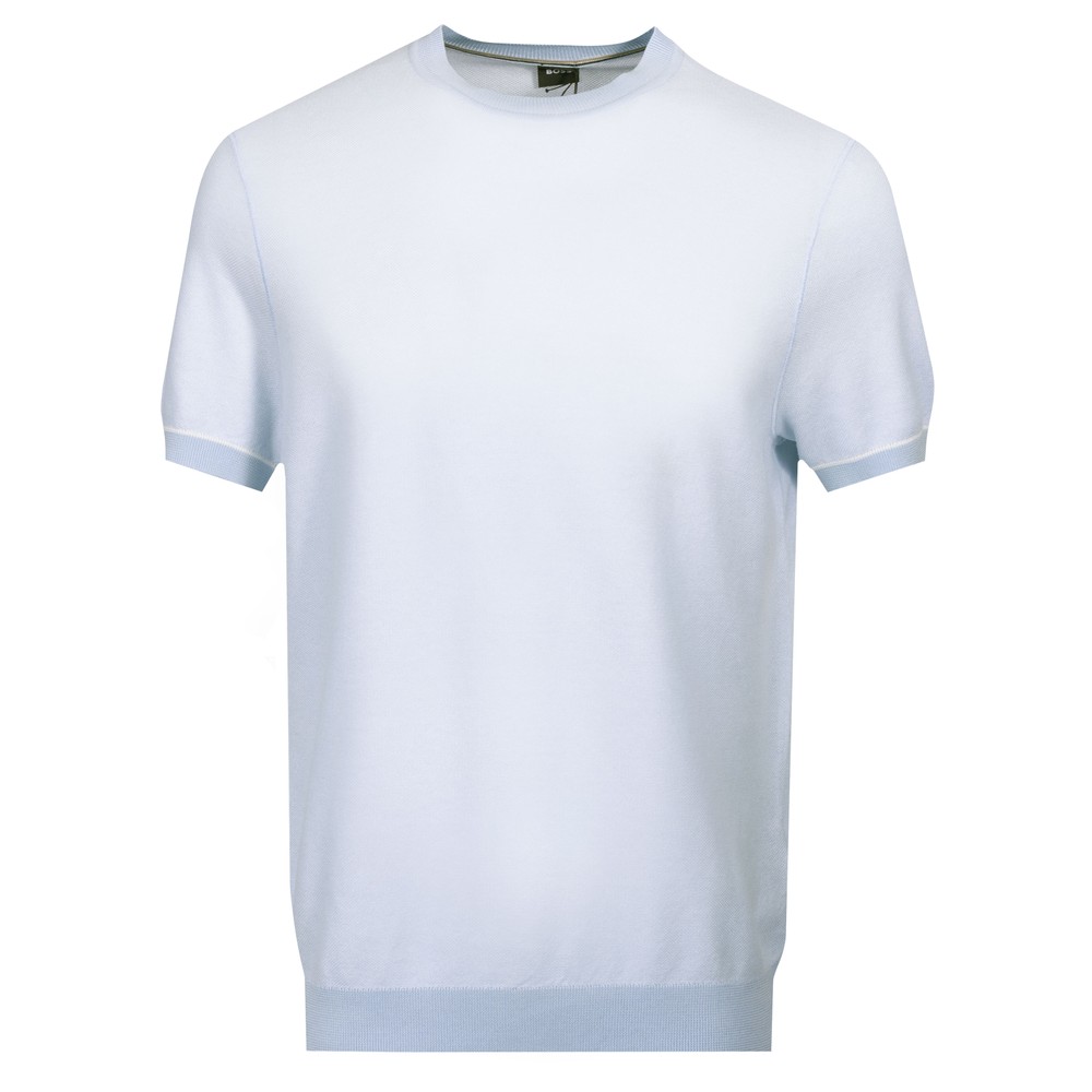 Formal H Jianfranco Textured Crew T Shirt