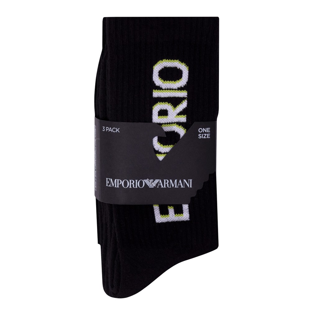 3 Pack Logo Sport Sock