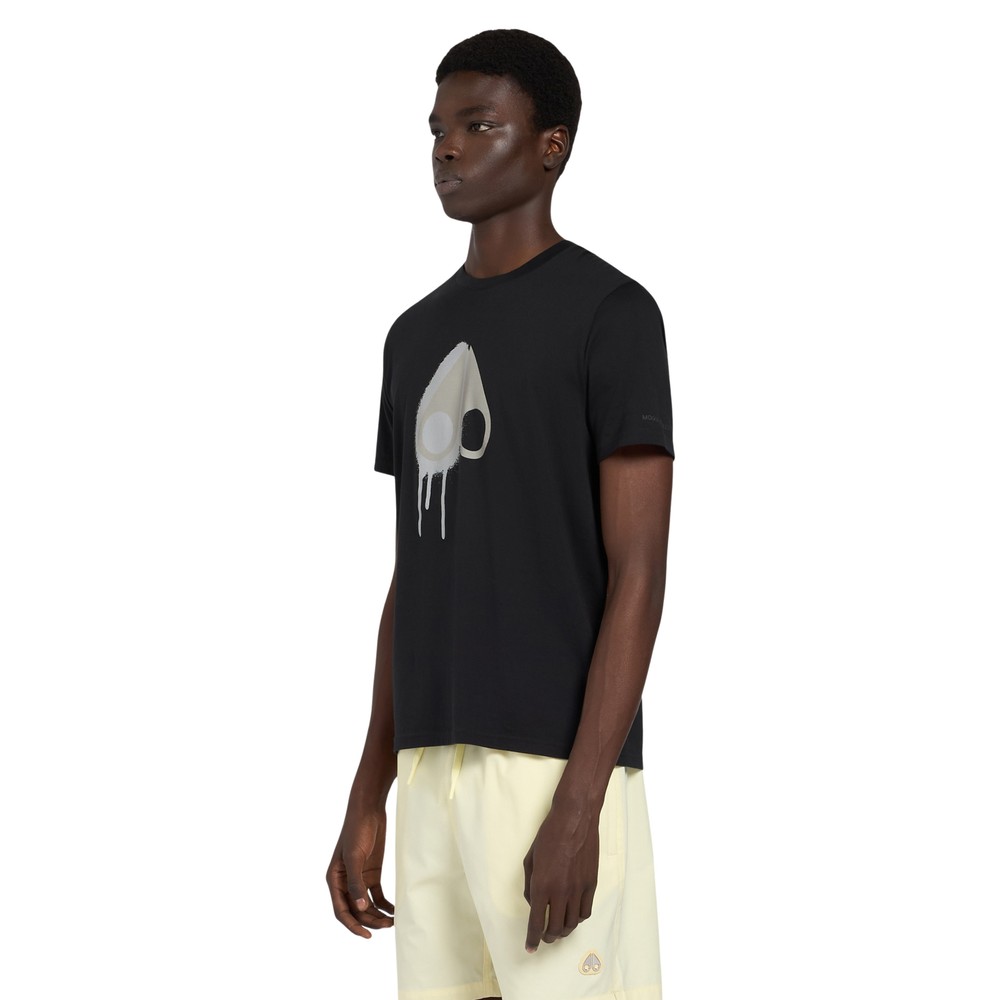 【MOOSE KNUCKLES】Augustine Short Sleeve T-Shirt/追跡可能 Augustine T-Shirt | Men |Moose Knuckles