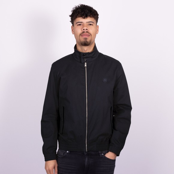 BOSS Mens Blue H Coiner Harrington Jacket main image