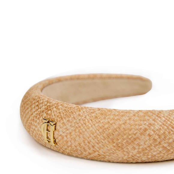 Holland Cooper Womens Beige Narrow Headband  #3