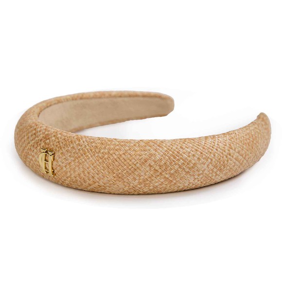 Holland Cooper Womens Beige Narrow Headband  #2