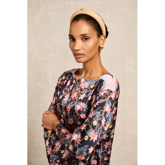 Holland Cooper Womens Beige Narrow Headband  #1