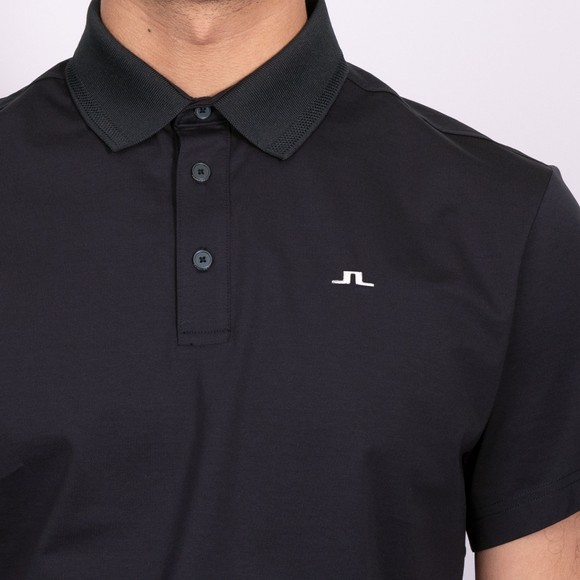 J.Lindeberg Mens Blue Bridger Polo Shirt main image
