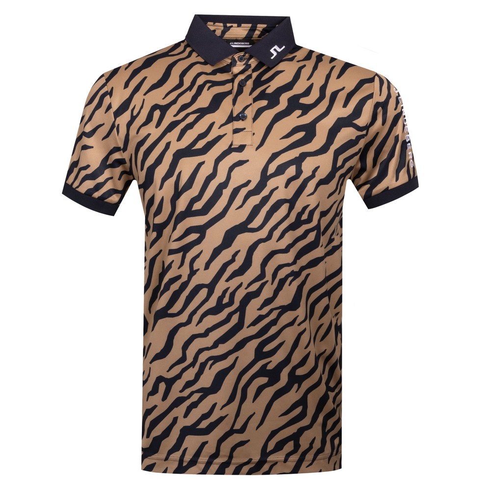 Tour Tech Print Polo Shirt
