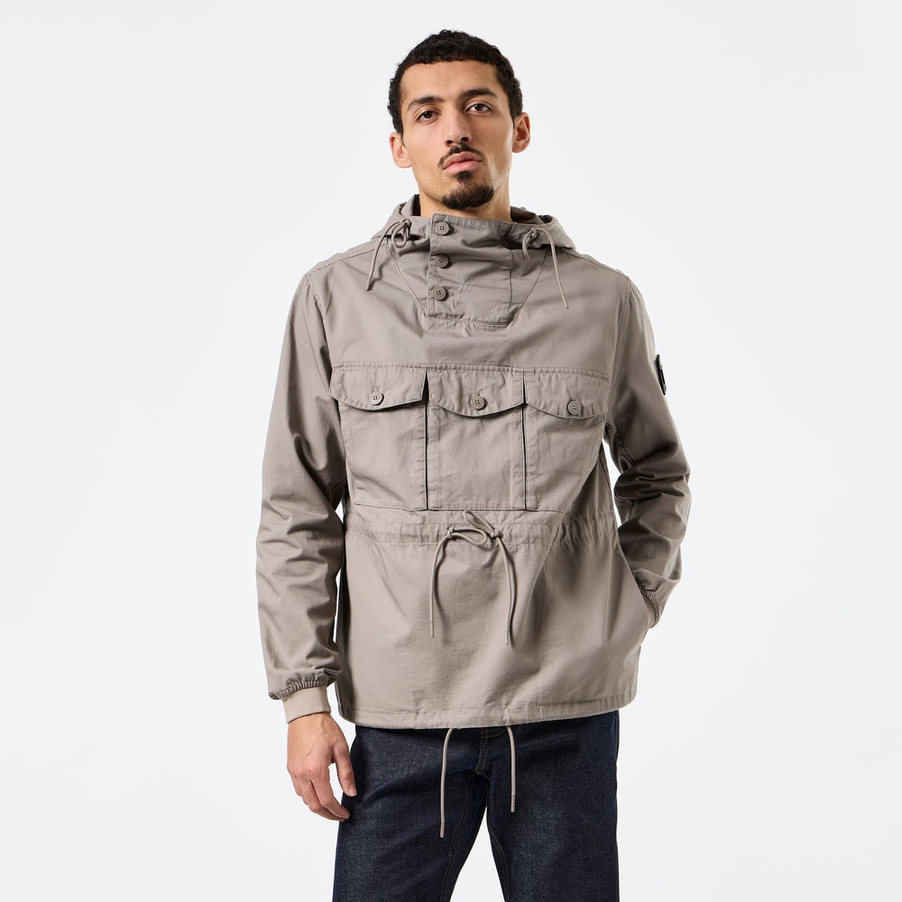 Weekend Offender Kovags Cotton 3 Pocket Hooded Smock Jacket | Masdings