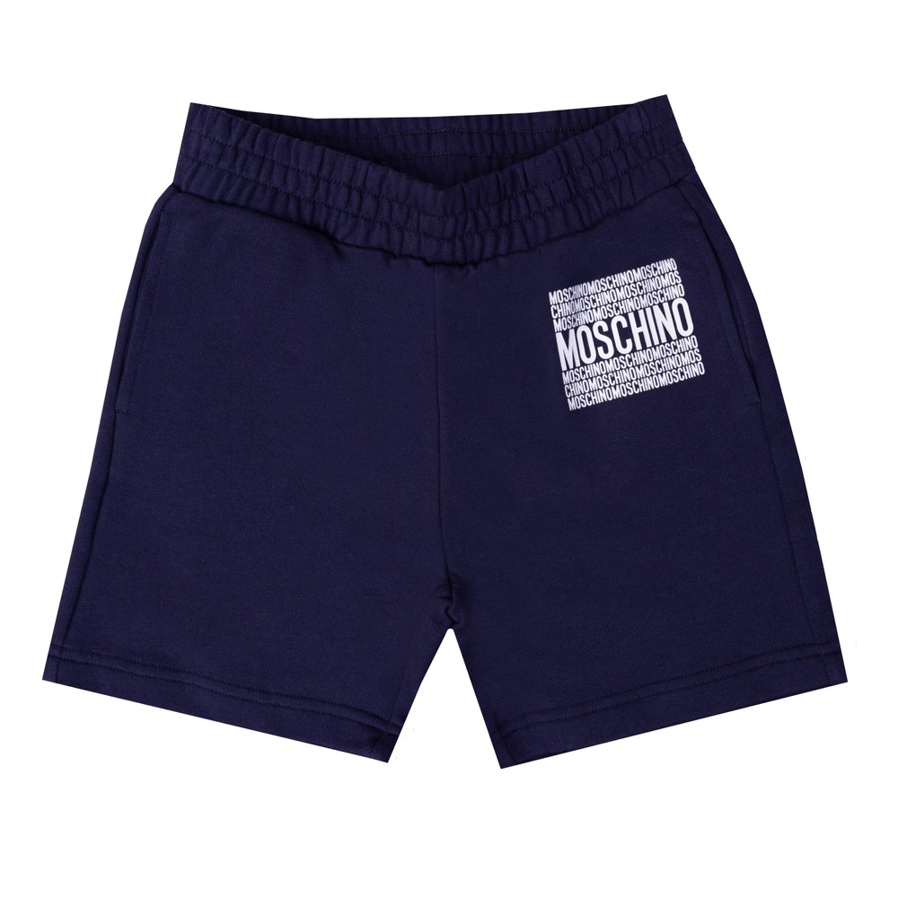 Multi Logo Jersey Shorts
