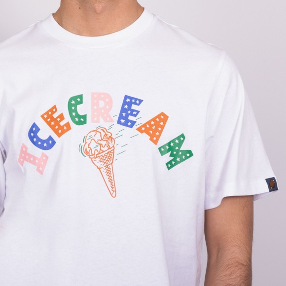 BBC Icecream Mens White Cone T Shirt main image