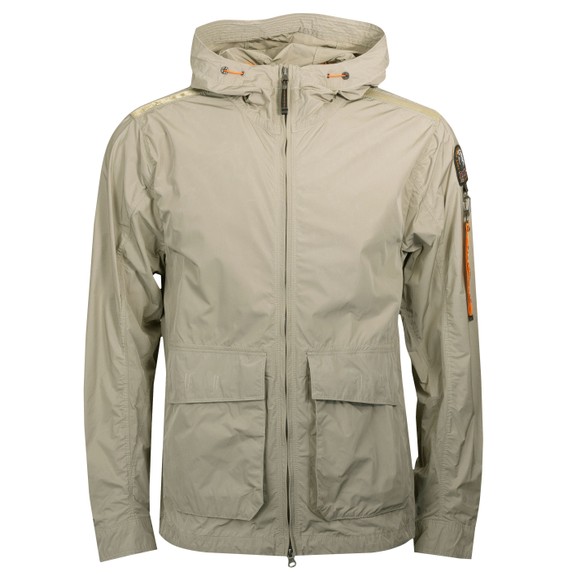 Parajumpers Mens Green Jonty Hooded Shell Jacket main image