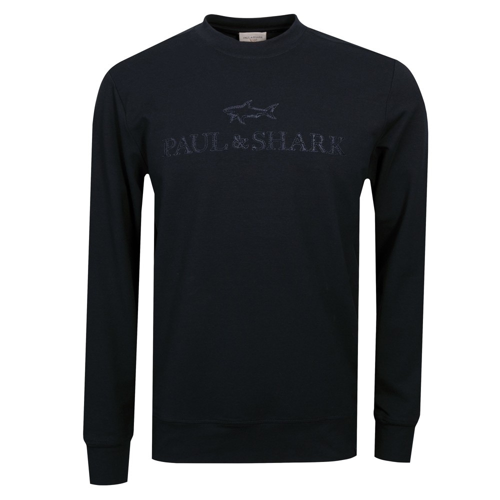 X Soft Embroidered Crew Sweatshirt