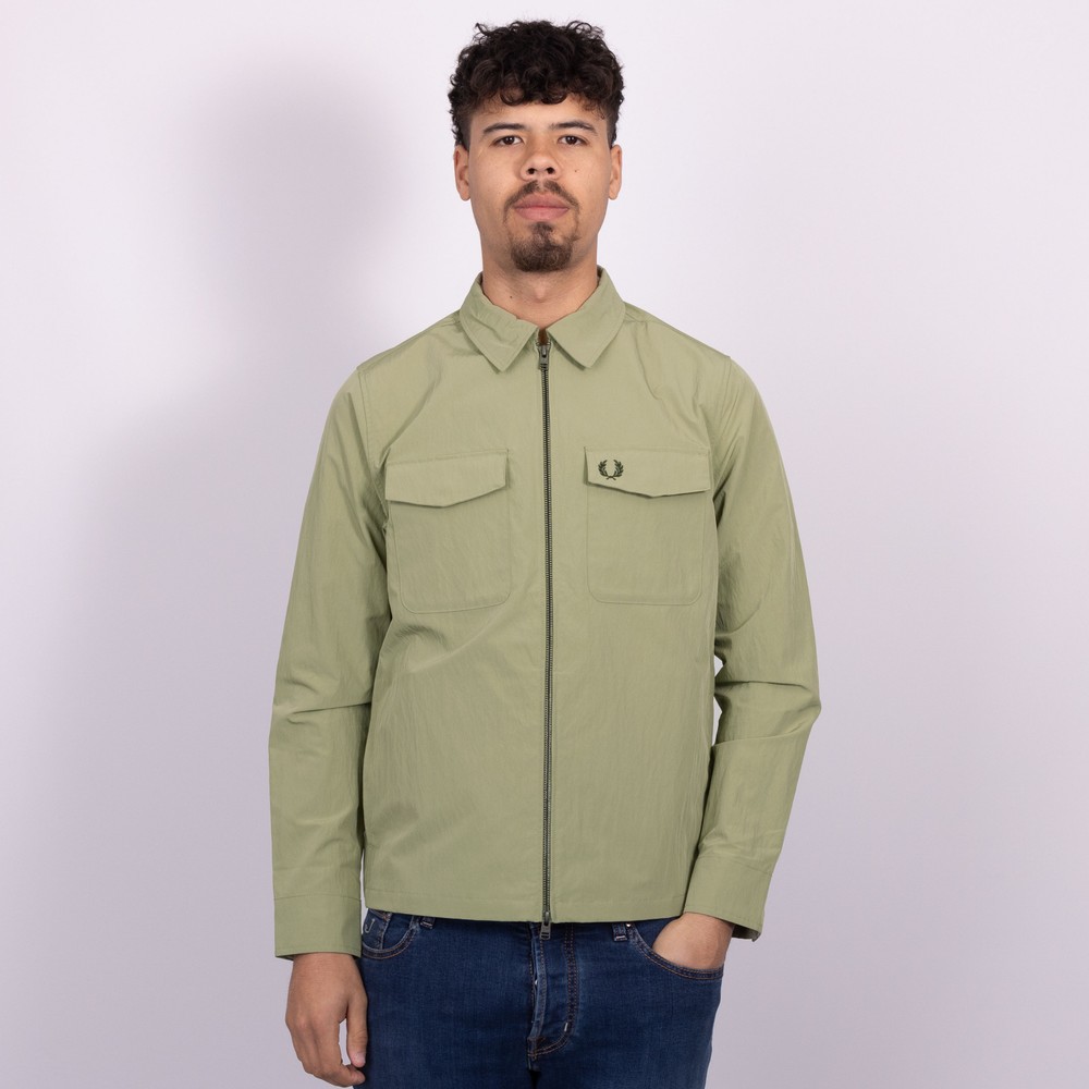 スポーツストア Overshirt Zip Perry Fred | Clothing Oxygen ジャケット・アウター
