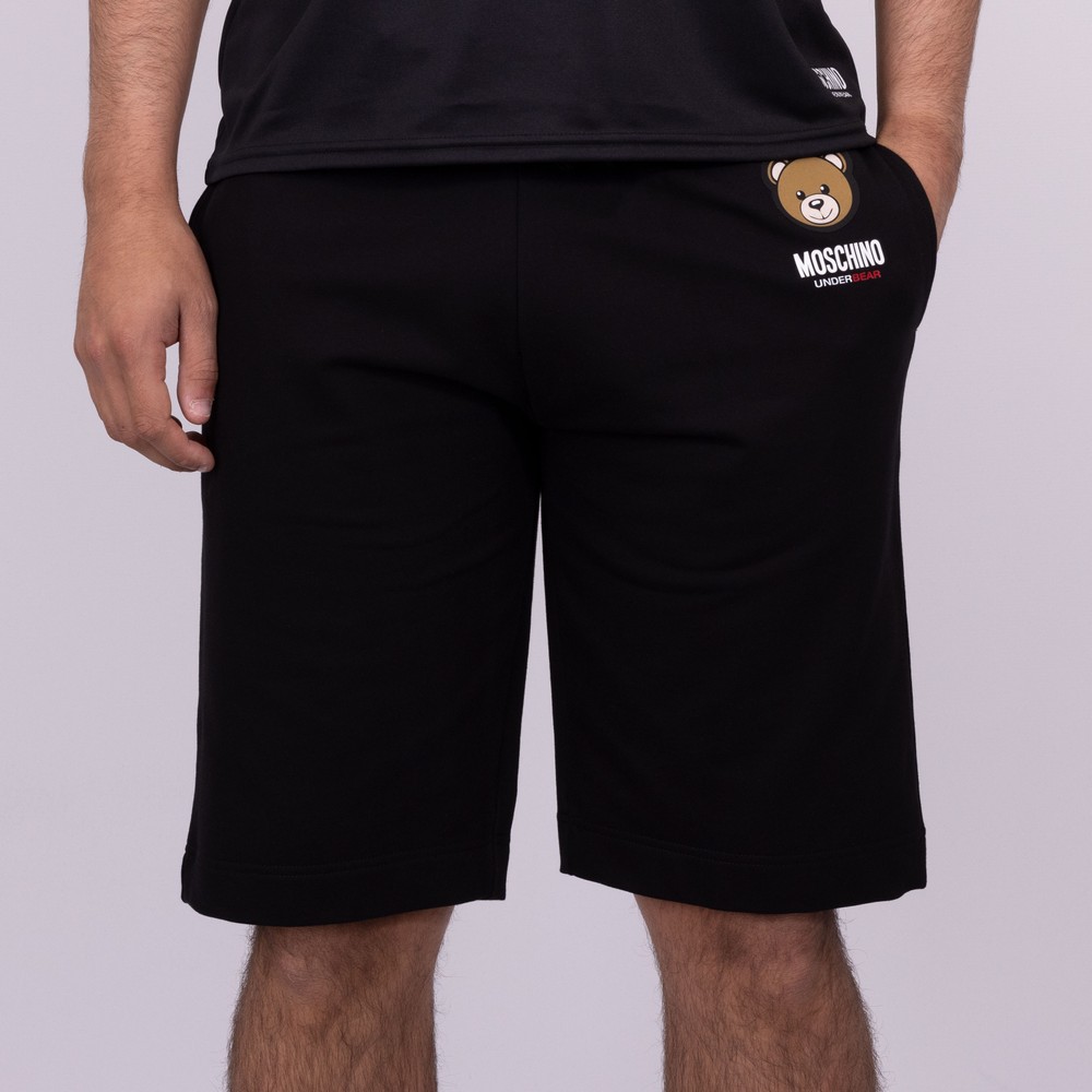 Moschino Rubber Bear Jogger Shorts | Oxygen Clothing