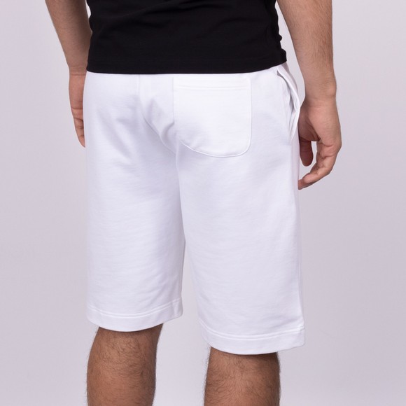 Moschino Mens White Rubber Bear Jogger Shorts main image