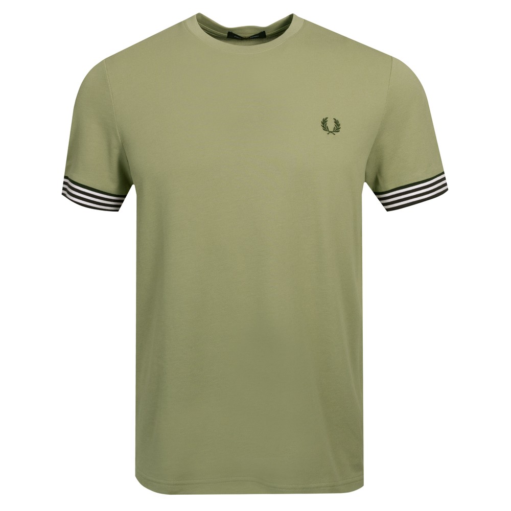 Striped Cuff T-Shirt