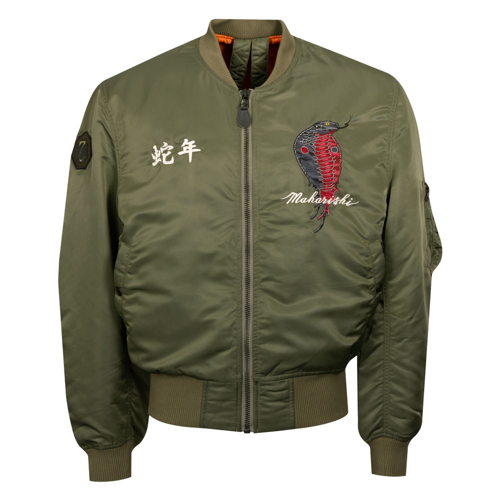 Year Of The Snake MA1 Flight Jacket