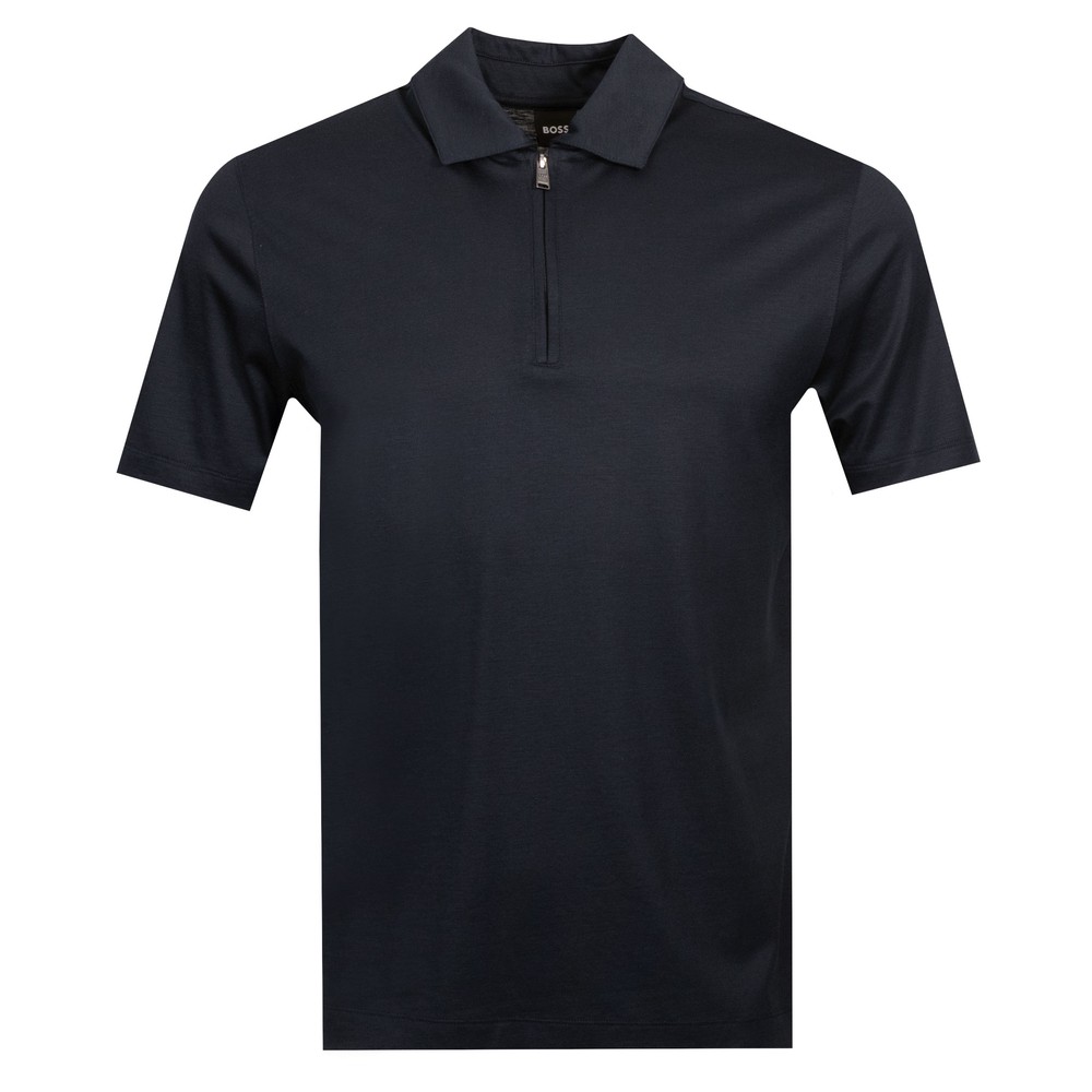 Formal H Paras 50 Zip Polo Shirt Formal H Paras 50 Zip Polo Shirt