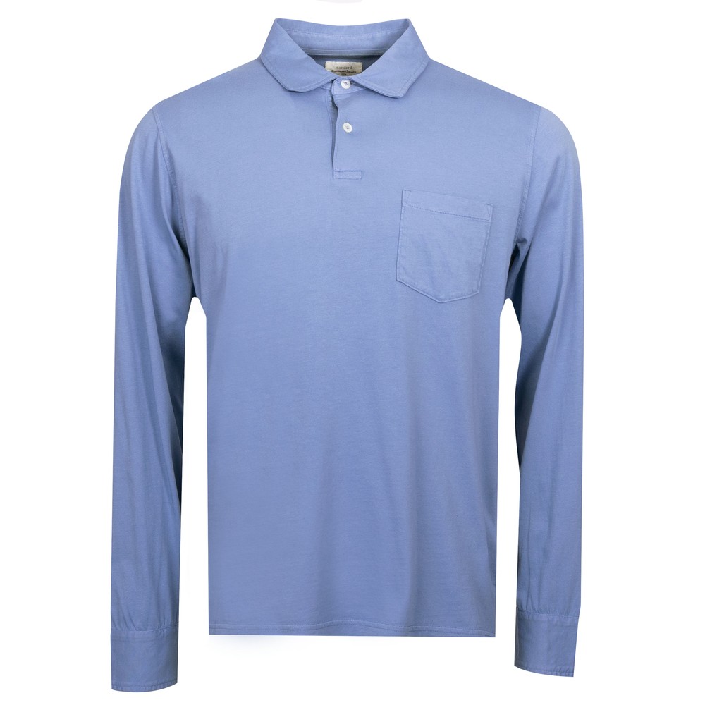 Jersey LS Polo Shirt